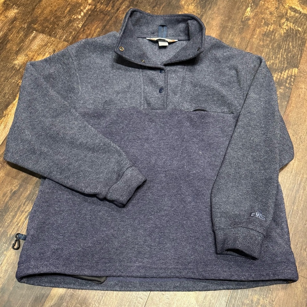 Women’s EMS Eastern Mountain Sports 1/4 Snap Pullover Sweater Size Medium
